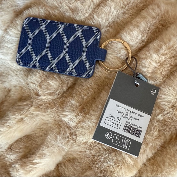 Le Bon Marche Key Ring Escalator Pattern. NWT - Picture 1 of 3